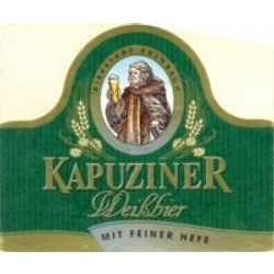 Kapuziner Weissbier mit feiner hefe