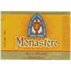 Monastere Blond Beer