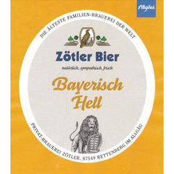 Zötler Bier Bayerisch Hell