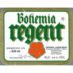 Bohemia Regent Premium Svetly Lezak 12°