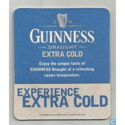 Guiness Extra Cold