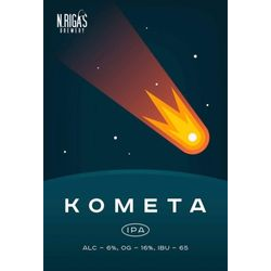 Kometa IPA New Riga's Brewery  