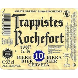 Trappistes Rochefort 10