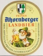 Ahornberger Landbier hopfig pils