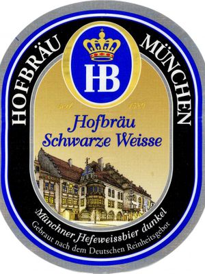 Hofbrau Schwarze Weisse