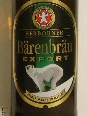 Herborner Barenbrau Export