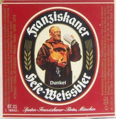 Franziskaner Hefe-Weisse Dunkel — фото 1