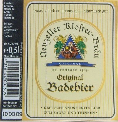 Kloster-Brau Original Badebier — фото 1