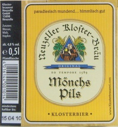 Kloster-Brau Monchs Pils — фото 2