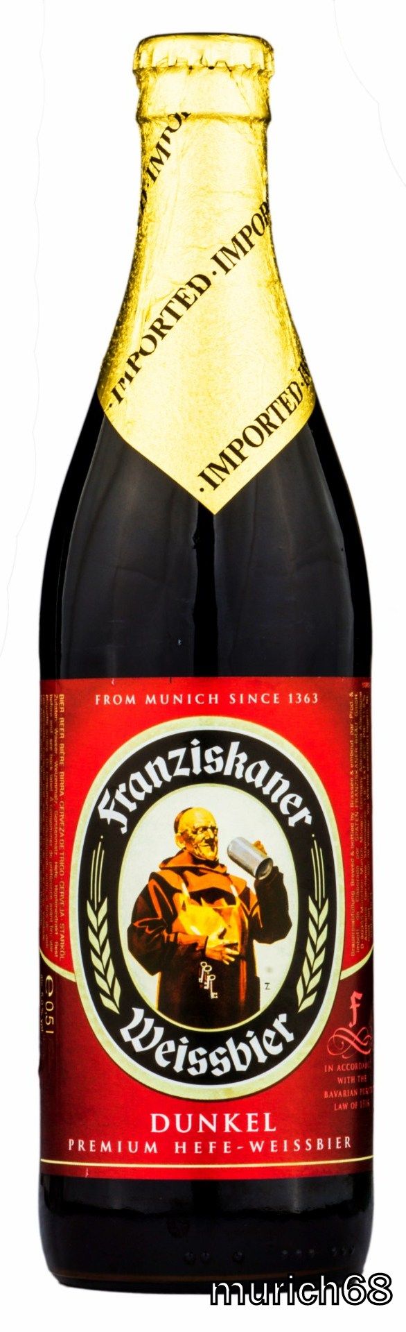 Franziskaner Hefe-Weisse Dunkel — фото 3