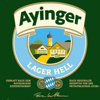 Lager Hell Ayinger (Айингер Лагер Хелль) бутылка