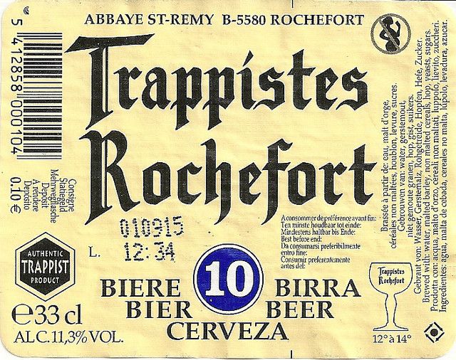 Trappistes Rochefort 10
