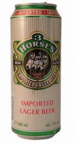 3 Horses Imported Lager