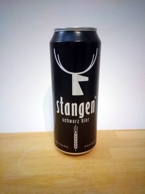 Stangen schwarz bier (Станген пиво дункель)